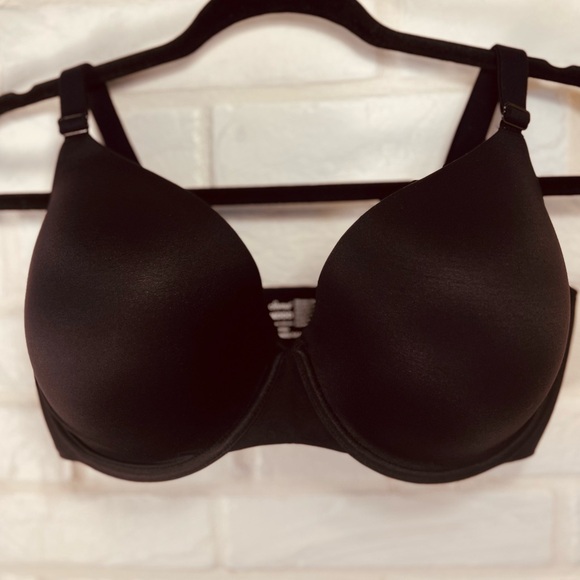 NWT Soma Enbliss Full Coverage Underwire Padded Tshirt Bra 36 DDD Black #0130 - Picture 1 of 13